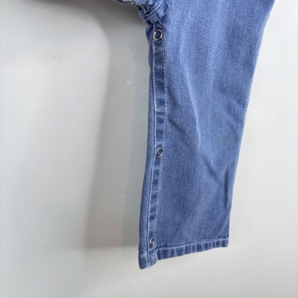 VTG 90s Big Mac Denim Overalls 4T Vestbak Made in USA Retro Classic Toddle Time - Picture 4 of 11